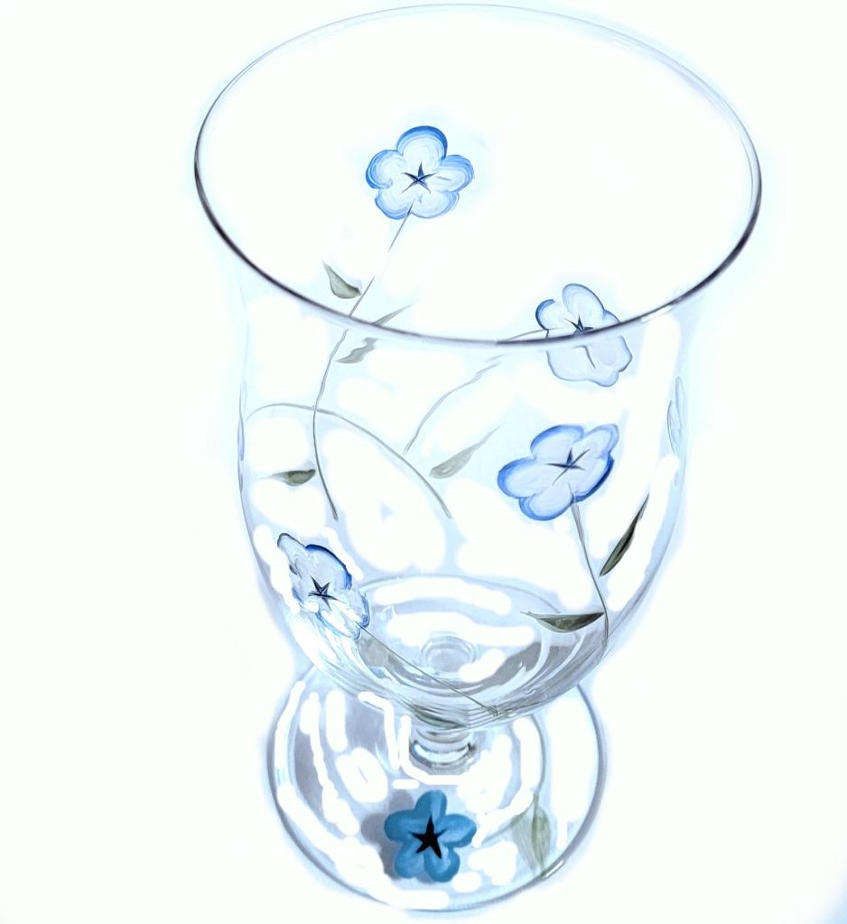 Lenox Floral Spirit Iced Tea Goblet(s) Choice:Red Blue Purple Yellow Excellnt bc - Picture 11 of 12