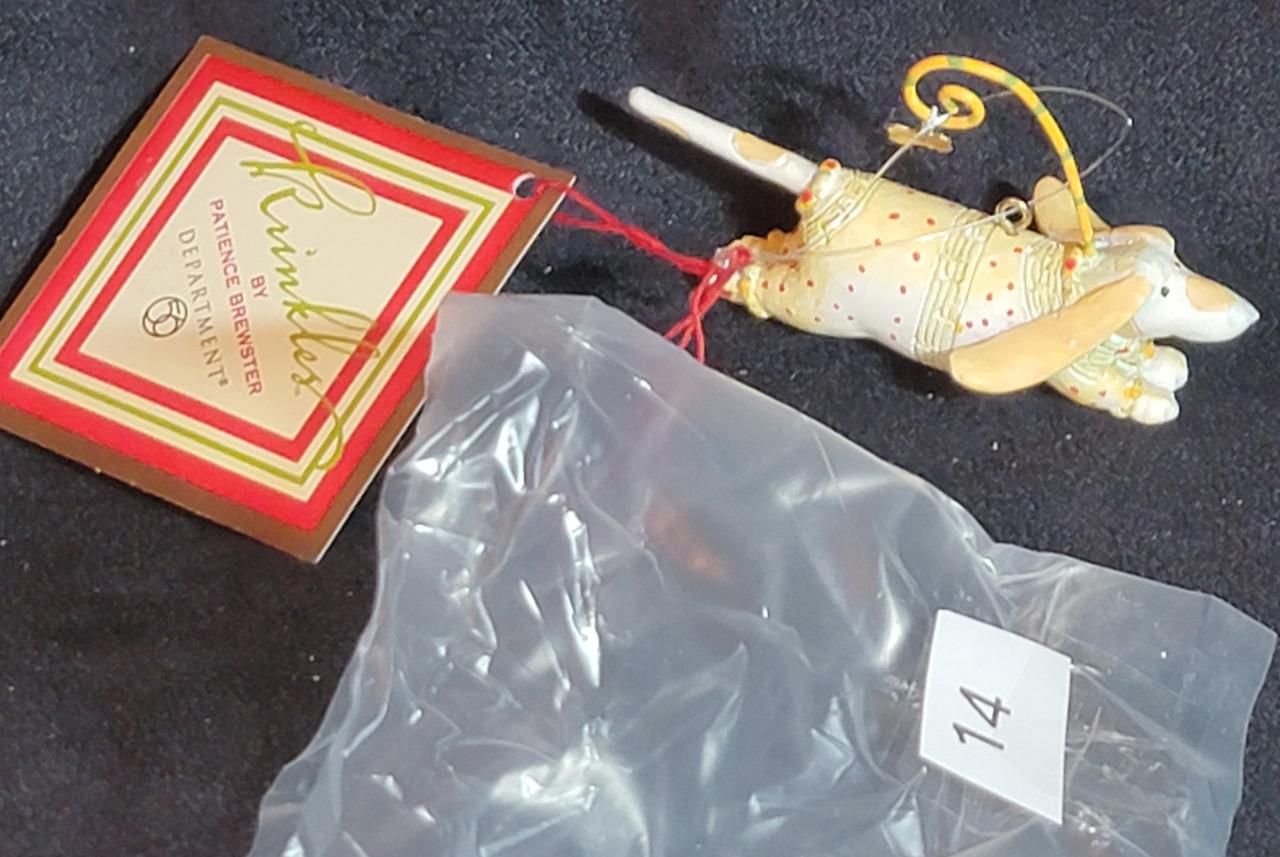 New KRINKLES Dept 56 JOY TO THE WORLD Click Character for CHOICE- Mini Ornaments - Picture 30 of 37