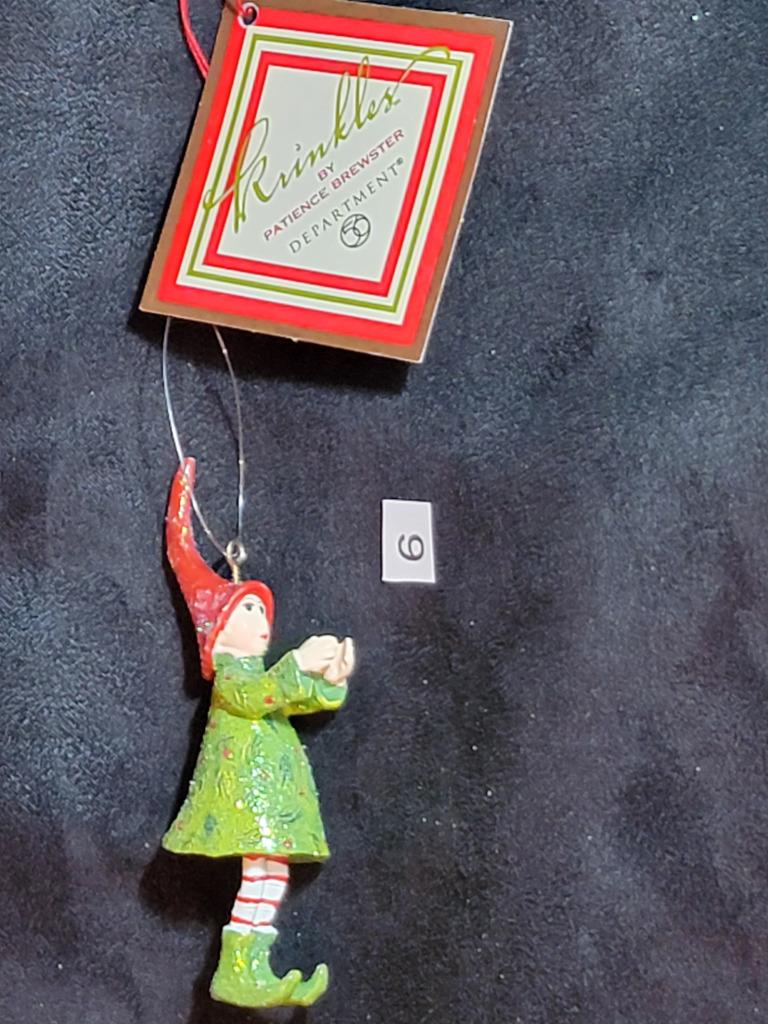 New KRINKLES Dept 56 JOY TO THE WORLD Click Character for CHOICE- Mini Ornaments - Picture 22 of 37