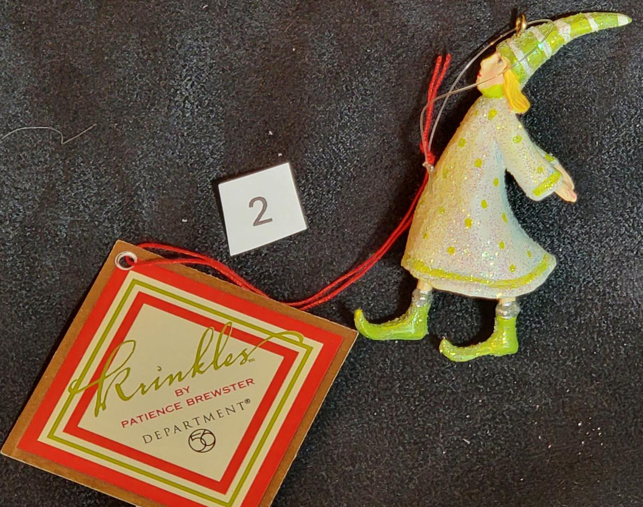 New KRINKLES Dept 56 JOY TO THE WORLD Click Character for CHOICE- Mini Ornaments - Picture 18 of 37