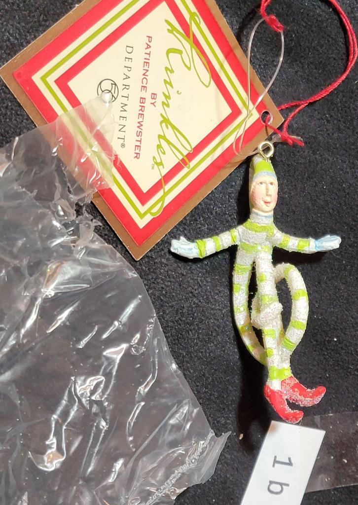 New KRINKLES Dept 56 JOY TO THE WORLD Click Character for CHOICE- Mini Ornaments - Picture 37 of 37