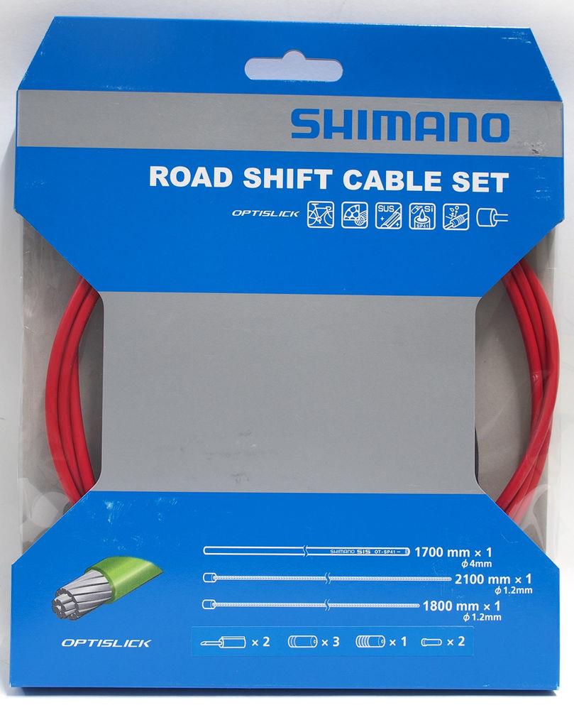 Shimano OptiSlick 105 ST-5800 Road Shift Cable Kit Set Gear RED Y60198040 | eBay