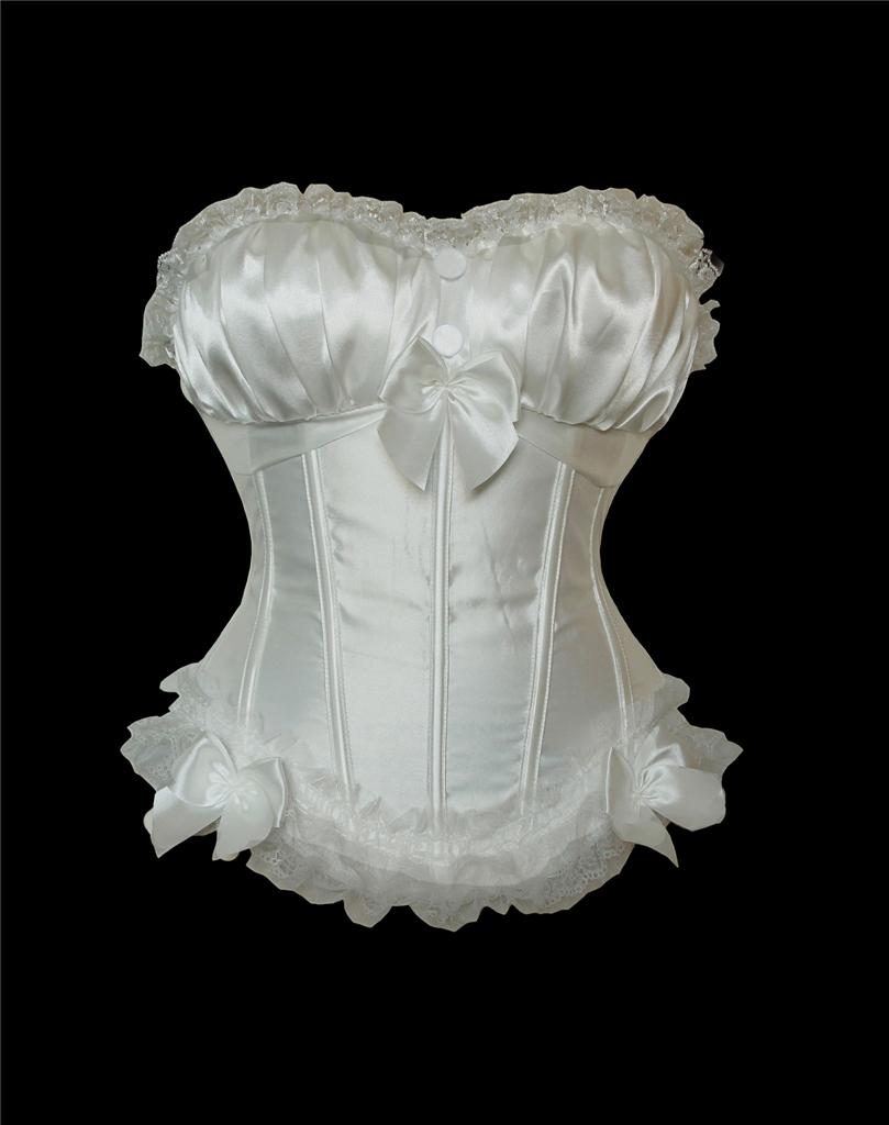 WHITE SWAN Dance COSTUME Dancer lace corset petticoat tutu skirt Ladies ...