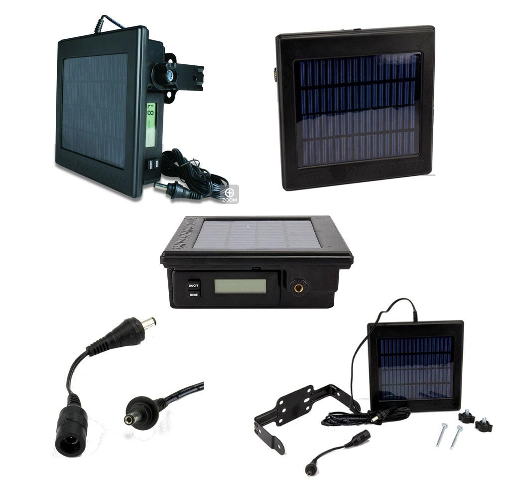 Genuine MOULTRIE FEEDERS Game Camera 12 Volt Solar Power Panel for