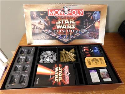【限定】MONOPOLY  〜STAR WARS  EPISODE Ⅰ 〜 Monopoly Star Wars Episode I Board Game Made by Hasbro