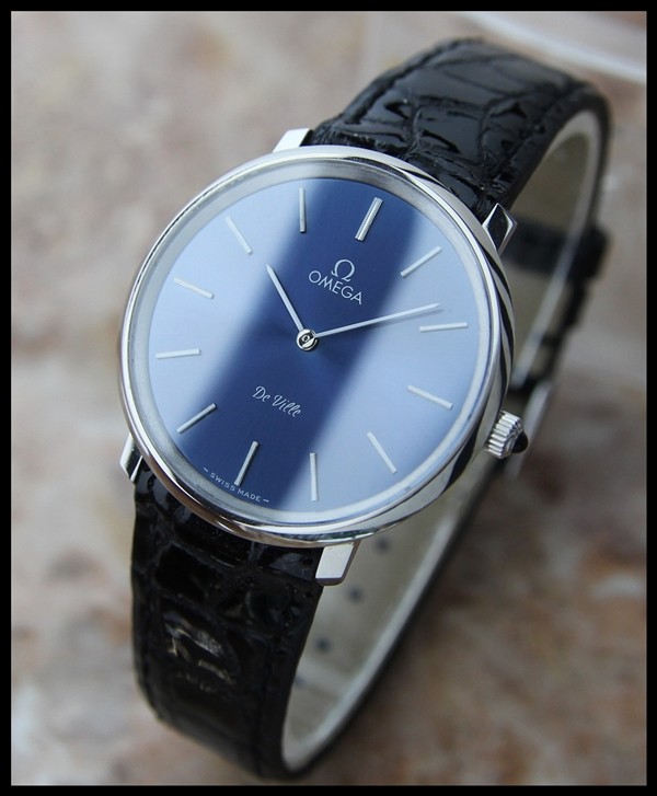 有关以下物品的详细资料: authentic swiss made mens omega deville