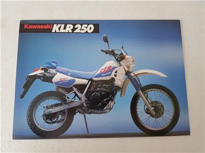 Kawasaki Klr250 D8 Motorcycle Sale Spec Leaflet C1991 1061 All E X Ix Ebay Kawasaki Klr250 D8 Motorcycle Sale Spec Leaflet C1991 1061 All E X Ix Ebay