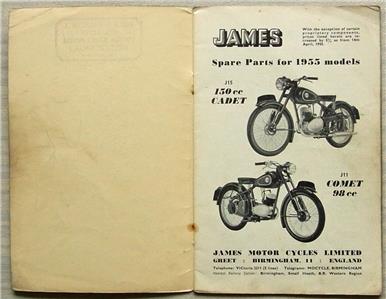 james captain motorcycle spares