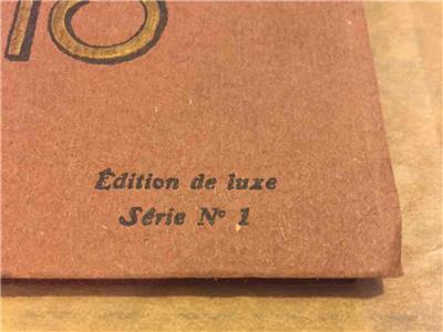Antique Paris Cartes Detachables Booklet of 20 Postcards Edition