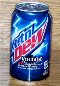 NM 2012 LE USA NEW LOGO USA MTN DEW VOLTAGE 12 Oz 355 mL ...