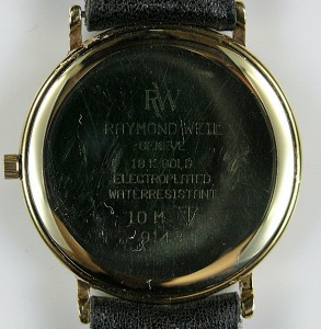 Raymond Weil 18 Karat Gold Electroplated 2024 favors