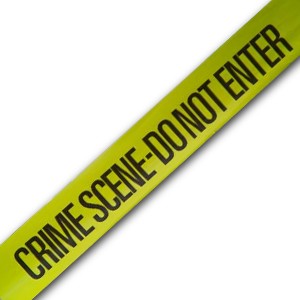 6m Crime Scene Do Not Enter Tape - Perfect For Pranks, Murder Mystery ...