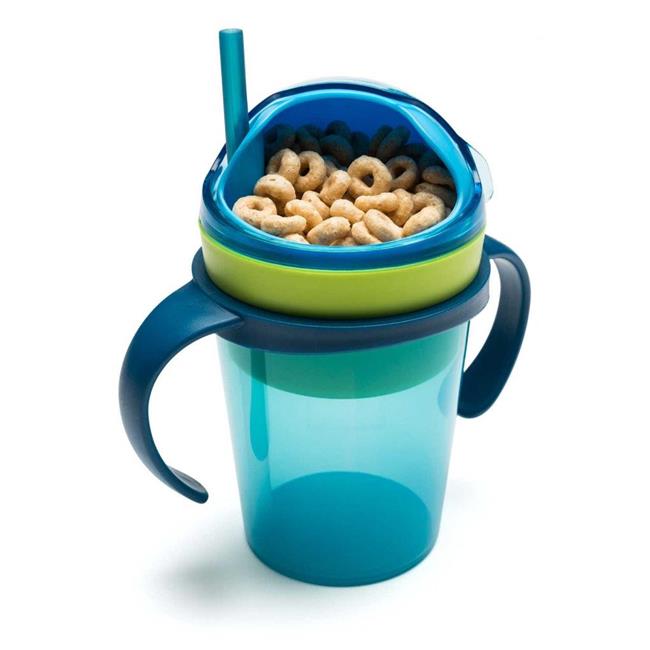 Zak Toddler Snack Cup /& Tumbler Designs Zak!Snak Toddlerific Child Blue