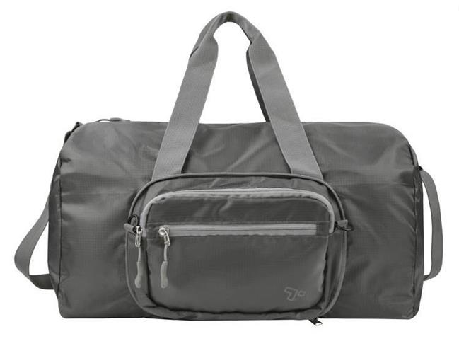 Travelon Packable 2-in-1 Convertible Crossbody Duffel Bag - Charcoal ...