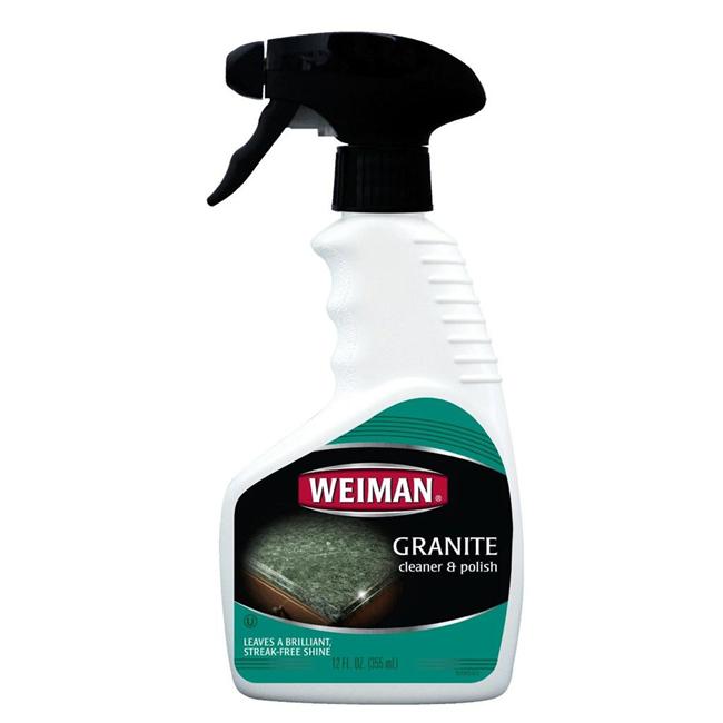 Weiman Granite Marble Solid Surface Countertop Spray Cleaner