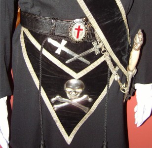 Knight Templar Ames Apron circa 1885 Mason KT see Sash | eBay