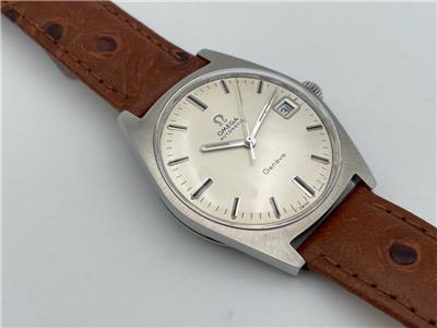 VINTAGE SS 1969 OMEGA GENEVE REF 166.070 24J WATCH. | eBay