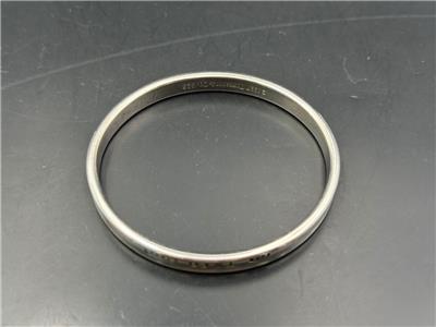 Vintage 1997 Tiffany $ Co 0.925 Sterling Bangle Bracelet. | eBay
