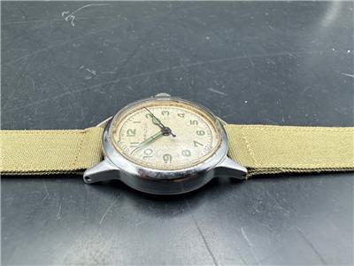 WWII Hamilton Ord Dept cal.987s Hacking Second Military Watch. | eBay