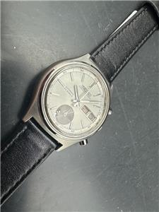 Oct/1971 SS Seiko 7018-8000 23j Chronograph Automatic Watch. | eBay