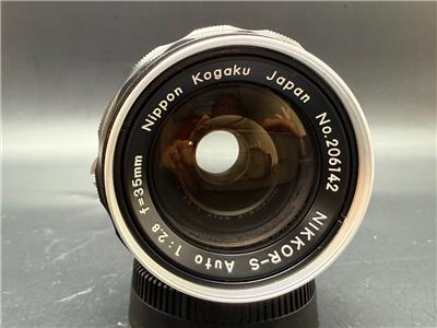 Vintage Nikon Nikkor-S Non-Ai 35mm f2.8 Wide Angle Lens. | eBay