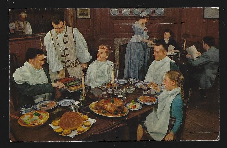 Postcard - King's Arms Tavern, Williamsburg, Virginia