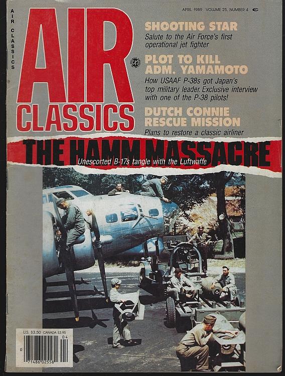 Image for AIR CLASSICS MAGAZINE APRIL 1989