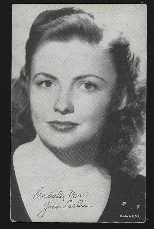 Arcade Card - Arcade Card of Joan Leslie