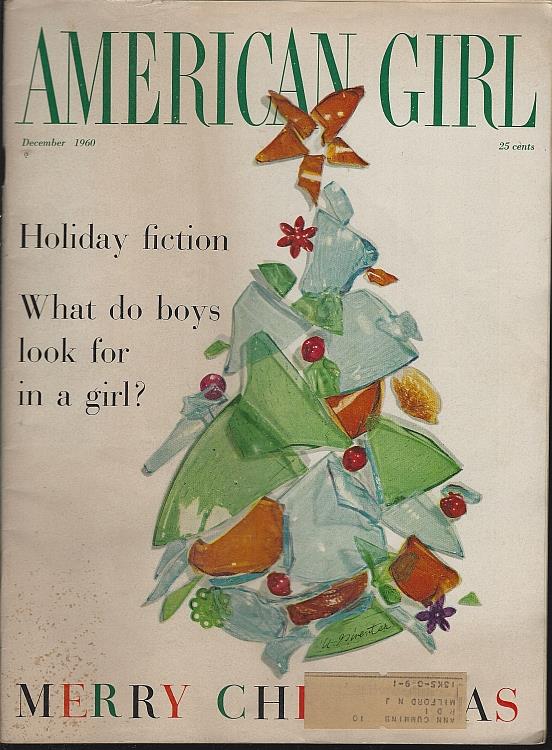 Image for AMERICAN GIRL MAGAZINE DECEMBER 1960