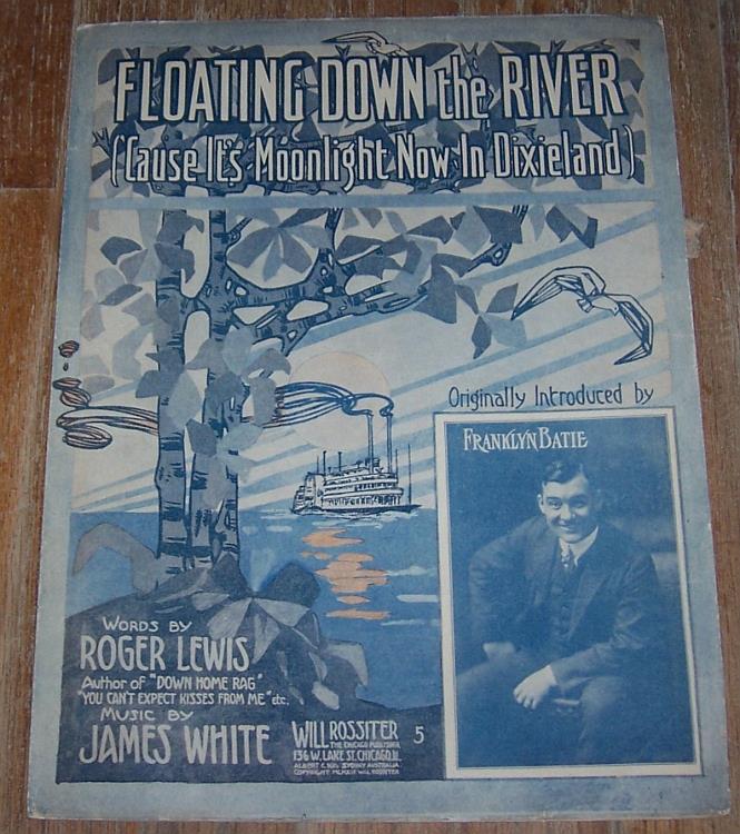 Image for FLOATING DOWN THE RIVER ('CAUSE IT'S MOONLIGHT NOW IN DIXIELAND)