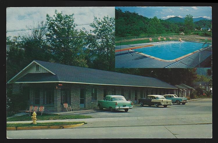 Postcard - Reagan's Tourist Court and Motel, Gatlinburg, Tennessee