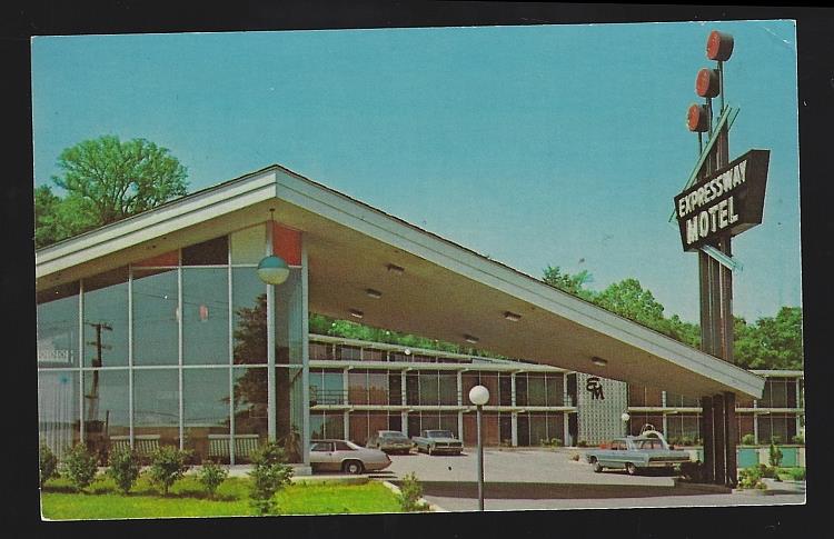 Postcard - Expressway Motel, Nashville, Tennessee