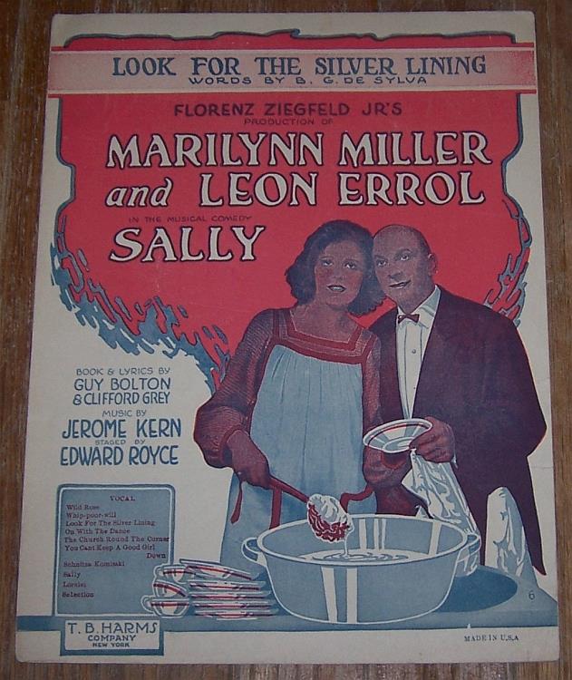 Sheet Music - Look for the Silver Lining