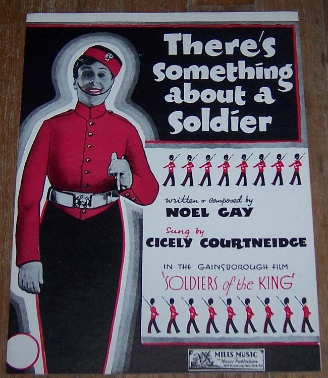 Sheet Music - There's Something About a Soldier