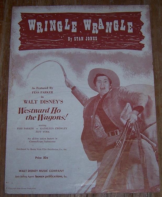 Sheet Music - Wringle Wrangle