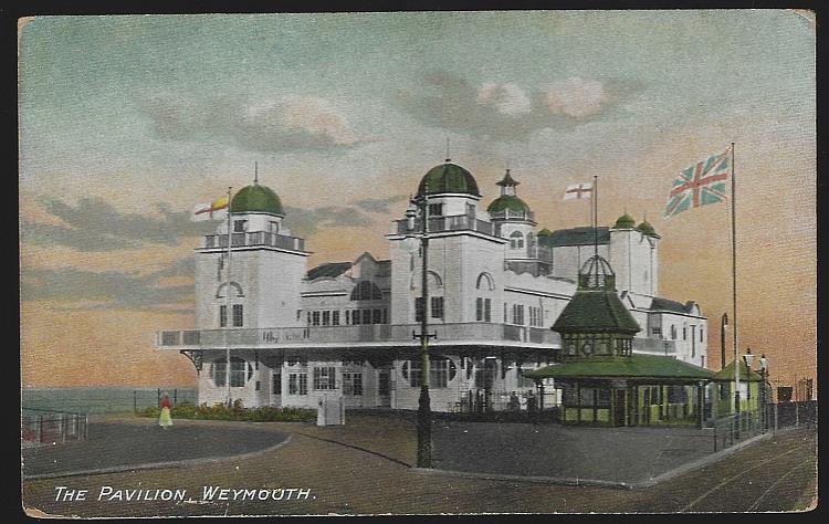 Postcard - Pavilion, Weymouth, England