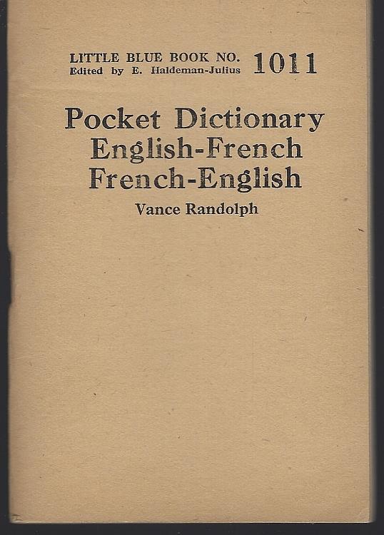 Randolph, Vance - Pocket Dictionary English - French French - English