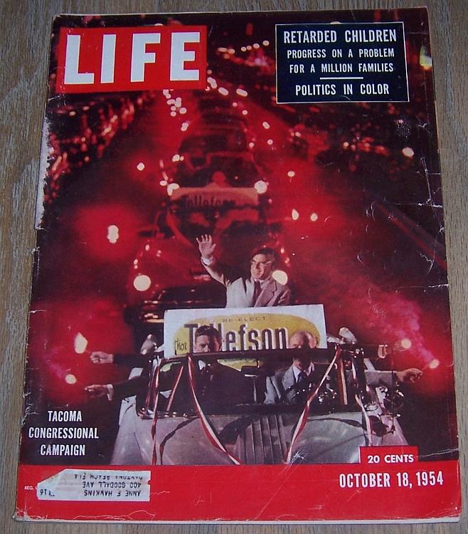 Life Magazine - Life Magazine October 18, 1954
