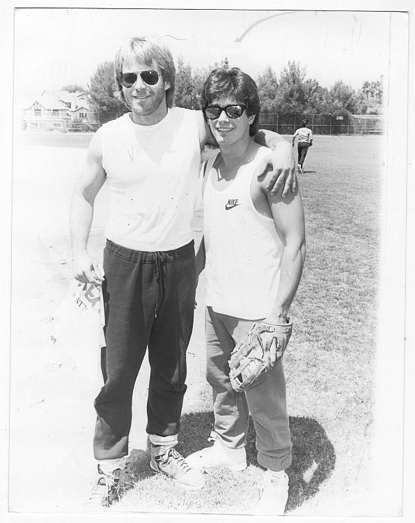 Photograph - Original Photograph Kin Shriner and Billy Warlock General Hospital