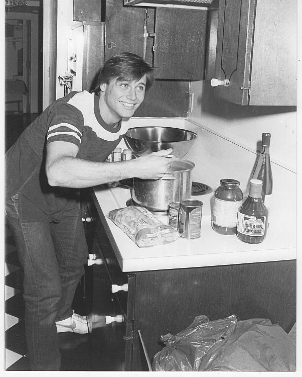 Photograph - Original Photograph Grant Show, Ryan's Hope in Kitchen