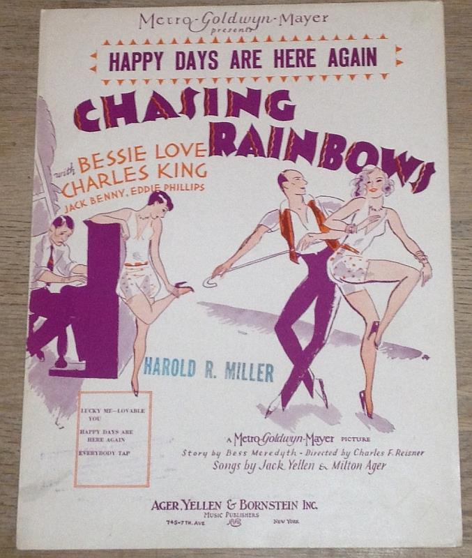 Sheet Music - Happy Days Are Here Again