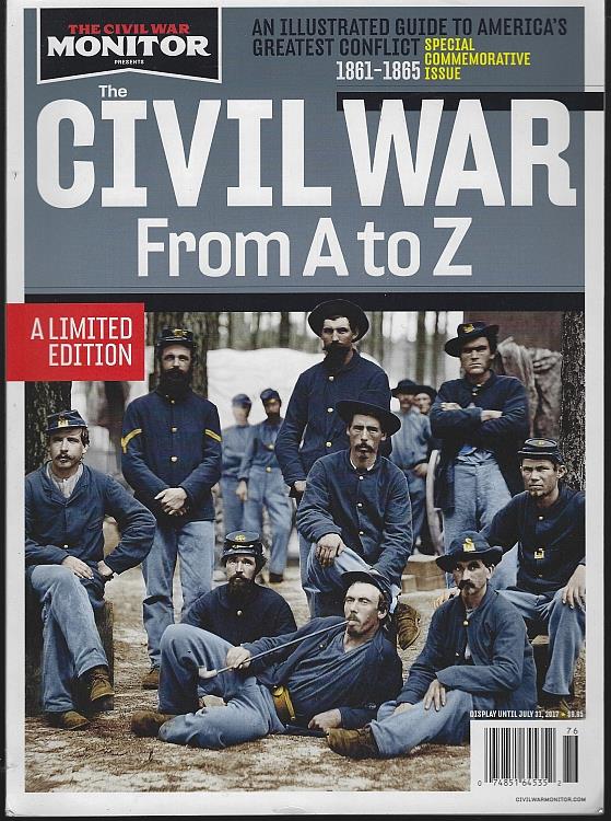 Image for CIVIL WAR A TO Z An Illustrated Guide to America's Greatest Conflict 1861-1865