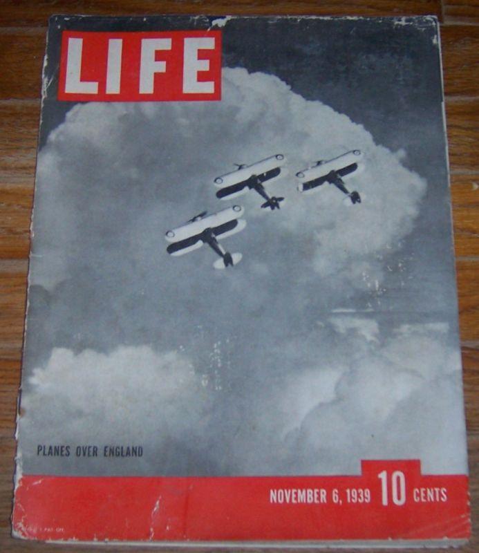 Life Magazine - Life Magazine November 6, 1939