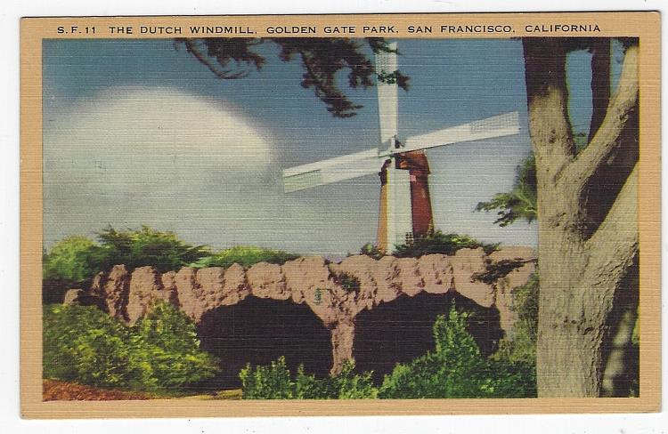Image for DUTCH WINDMILL, GOLDEN GATE PARK, SAN FRANCISCO, CALIFORNIA