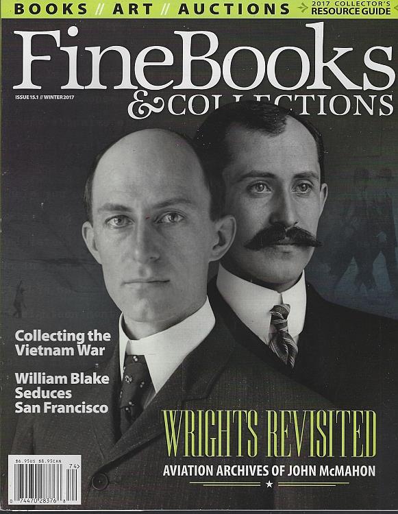 Image for FINE BOOKS AND COLLECTIONS MAGAZINE WINTER 2017