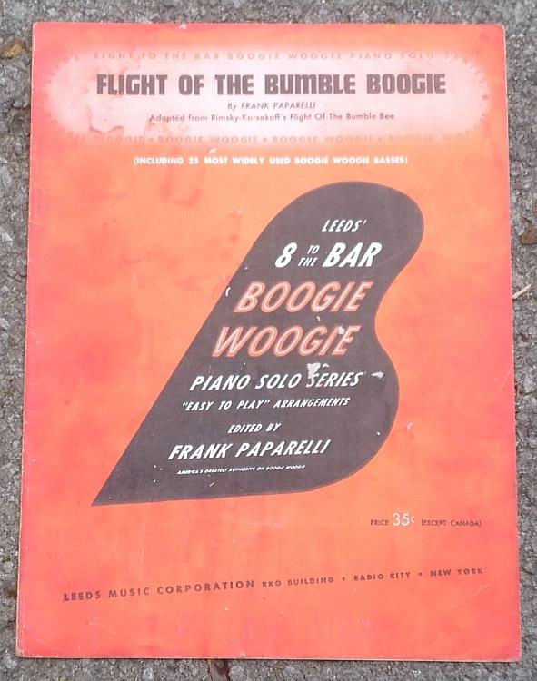 Sheet Music - Flight of the Bumble Boogie