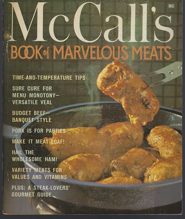 Image for MCCALL'S BOOK OF MARVELOUS MEATS A Treasury of Favorite Recipes