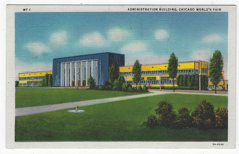 Image for ADMINISTRATION BUILDING, CHICAGO'S WORLD FAIR