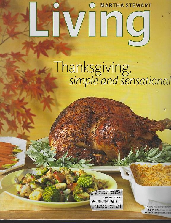 Stewart, Martha - Martha Stewart Living Magazine November 2009