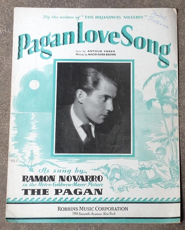 Sheet Music - Pagan Love Song